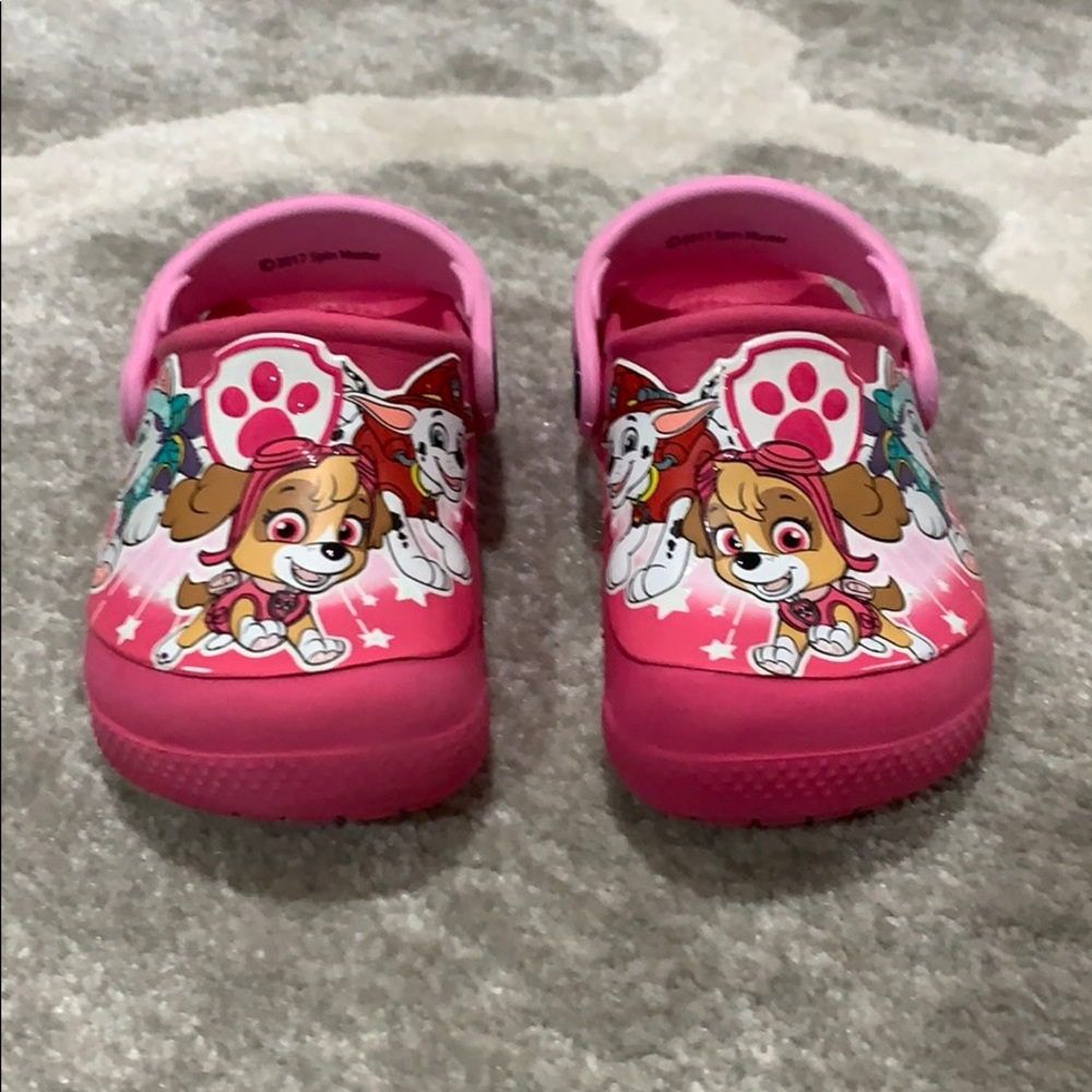 Girls Paw Patrol Crocs
